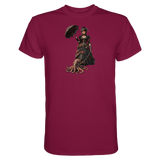 Steampunk-Lady mit Oktopus - Unisex Essential Premium Shirt