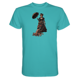 Steampunk-Lady mit Oktopus - Unisex Essential Premium Shirt