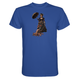 Steampunk-Lady mit Oktopus - Unisex Essential Premium Shirt