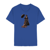 Steampunk-Lady mit Oktopus - Unisex Essential Premium Shirt