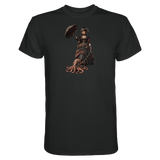 Steampunk-Lady mit Oktopus - Unisex Essential Premium Shirt