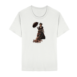 Steampunk-Lady mit Oktopus - Unisex Essential Premium Shirt