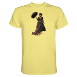 Steampunk-Lady mit Oktopus - Unisex Essential Premium Shirt