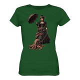 Steampunk-Lady mit Oktopus - Womens Premium Classic T-Shirt