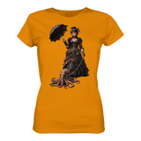 Steampunk-Lady mit Oktopus - Womens Premium Classic T-Shirt
