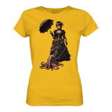 Steampunk-Lady mit Oktopus - Womens Premium Classic T-Shirt