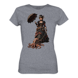 Steampunk-Lady mit Oktopus - Womens Premium Classic T-Shirt