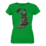 Steampunk-Lady mit Oktopus (sw) - Womens Premium Classic T-Shirt