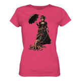 Steampunk-Lady mit Oktopus - Womens Premium Classic T-Shirt