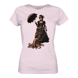 Steampunk-Lady mit Oktopus - Womens Premium Classic T-Shirt