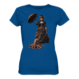 Steampunk-Lady mit Oktopus - Womens Premium Classic T-Shirt