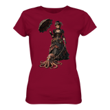 Steampunk-Lady mit Oktopus - Womens Premium Classic T-Shirt