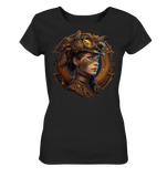 Steampunk Girl 17 - Ladies Organic Basic Shirt