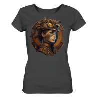 Steampunk Girl 17 - Ladies Organic Basic Shirt