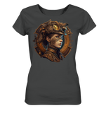 Steampunk Girl 17 - Ladies Organic Basic Shirt