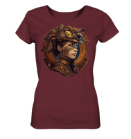 Steampunk Girl 17 - Ladies Organic Basic Shirt
