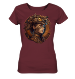 Steampunk Girl 17 - Ladies Organic Basic Shirt