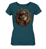Steampunk Girl 17 - Ladies Organic Shirt