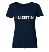 PoLIZISTIN - Ladies Organic V-Neck Shirt