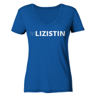 PoLIZISTIN - Ladies Organic V-Neck Shirt