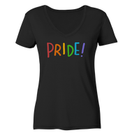 Pride Day - Pride 003 - Ladies Organic V-Neck Shirt