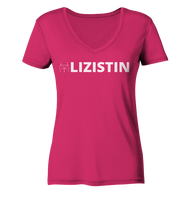 PoLIZISTIN - Ladies Organic V-Neck Shirt