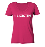 PoLIZISTIN - Ladies Organic V-Neck Shirt