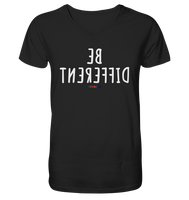 BC - Be Different - Mens Organic V-Neck Shirt