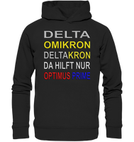 DELTA-OMIKRON-DELTAKRON - 3 - Organic Fashion Hoodie