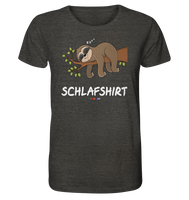Schlafshirt - w - Organic Shirt (meliert)